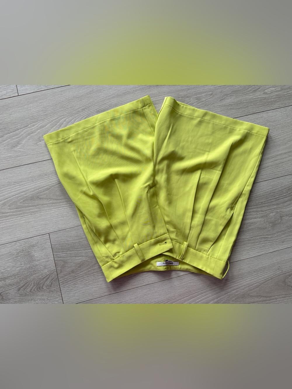 Lime Yellow Women’s Tailored Shorts
